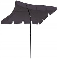 Зонт уличный Fluxar home, темно-серый цена и информация | Зонты, маркизы, стойки | 220.lv