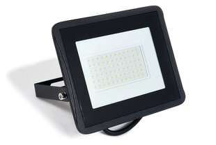 LED halogēna prožektors, 50W, melns, auksti balts цена и информация | Фонарики | 220.lv