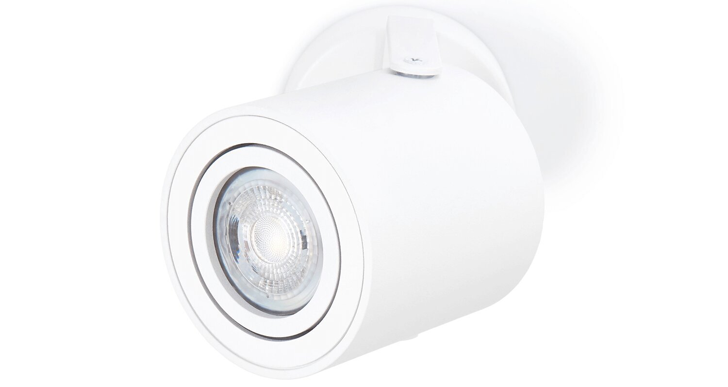 Montējams LED halogēna sienas/galda gaismeklis Cubo Flex x1 cena un informācija | Griestu lampas | 220.lv