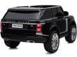 Divvietīgs elektriskais auto bērniem Range Rover, melns цена и информация | Bērnu elektroauto | 220.lv