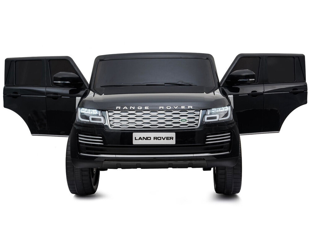 Divvietīgs elektriskais auto bērniem Range Rover, melns cena un informācija | Bērnu elektroauto | 220.lv