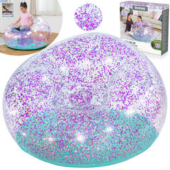 Piepūšamais krēsls Bestway Glitter Dream, 114x112x66 cm цена и информация | Надувные матрасы и мебель | 220.lv