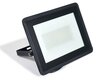 LED halogēna prožektors, 100W, melns, neitrāli balts cena un informācija | Lukturi | 220.lv