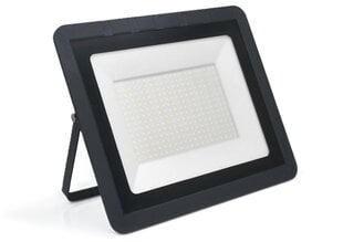 LED halogēna prožektors, 200W, melns, neitrāli balts цена и информация | Фонарики | 220.lv