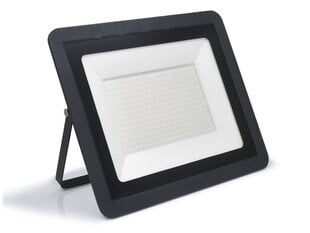 LED halogēna prožektors, 200W, melns, neitrāli balts цена и информация | Фонарик | 220.lv