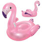Piepūšamais peldēšanas ritenis flamingo Bestway, 127 cm, rozā cena un informācija | Piepūšamās rotaļlietas un pludmales preces | 220.lv