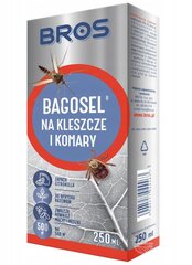 Жидкость от комаров и клещей Bros 250 мл. цена и информация | Средства от комаров и клещей | 220.lv