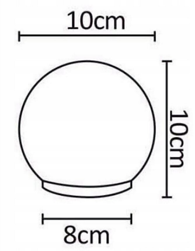 Lampas ar saules bateriju Nnled melna,10 cm, 4 gab. цена и информация | Āra apgaismojums | 220.lv