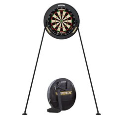 Šautriņu dēļa statīvs Winmau Vertex, melns цена и информация | Дартс | 220.lv