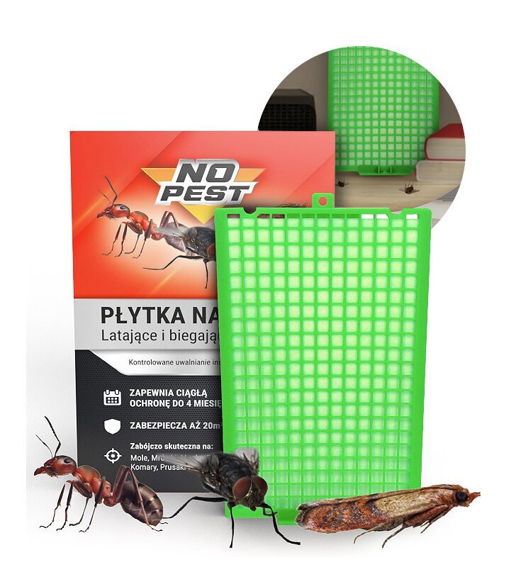 No-kaitēkļu kukaiņu atbaidīšanas flīze цена и информация | Aizsardzībai pret kukaiņiem | 220.lv