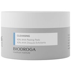 Pīlinga plāksnītes Biodroga Medical Cleansing 10% AHA, 40ml cena un informācija | Ķermeņa skrubji | 220.lv