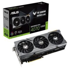 Asus TUF Gaming GeForce RTX 4070 Ti Super (TUF-RTX4070TIS-16G-GAMING) цена и информация | Видеокарты (GPU) | 220.lv
