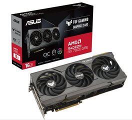 Asus TUF Gaming Radeon RX 7900 GRE OC Edition (TUF-RX7900GRE-O16G-GAMING) цена и информация | Видеокарты (GPU) | 220.lv