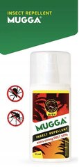 2× Спрей от комаров и клещей Mugga Deet 50% 75 мл + Наклейки в листах, прямоугольниках 1 шт. цена и информация | Средства от комаров и клещей | 220.lv