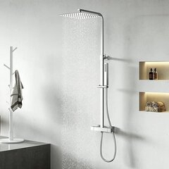 Dušas sistēma ar termostatu cena un informācija | Jaucējkrāni | 220.lv