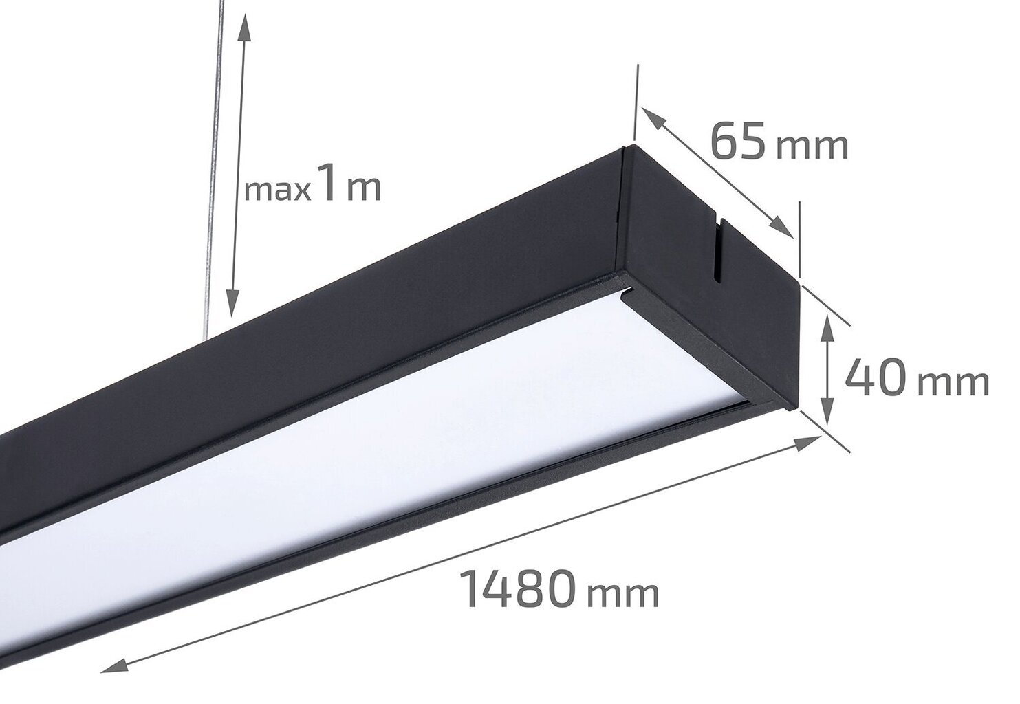 Lumenix piekaramā LED griestu lampa Linea цена и информация | Lustras | 220.lv