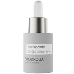 Serums ar kandabidiolu Biodroga Medical Skin Booster 3% CBD Complex Serum, 15ml цена и информация | Сыворотки для лица, масла | 220.lv