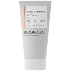 BB krēms Biodroga Medical Even And Perfect, tumšs SPF25, 30ml цена и информация | Наносите на чистую кожу лица. Подержите около 10-15 минут и смойте водой. | 220.lv