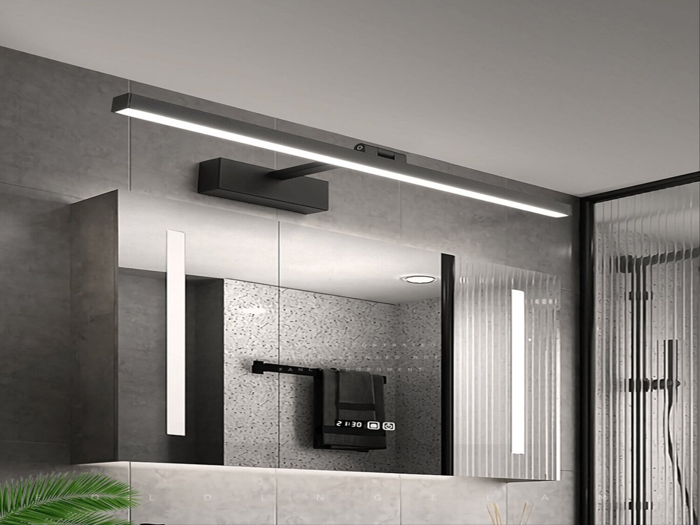 Koloreno LED vannas istabas sienas lampa Adel cena un informācija | Sienas lampas | 220.lv