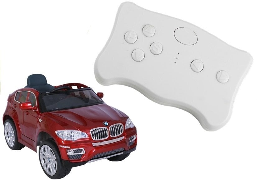 BMW X6 2.4G elektromobiļa tālvadības pults bērniem cena un informācija | Elektroauto uzlādes stacijas  | 220.lv
