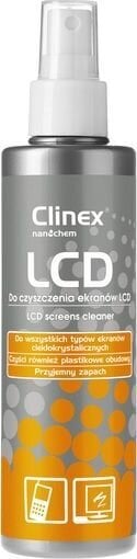 Clinex monitoru un ekrānu tīrīšanas līdzeklis, 200 ml cena un informācija | Tīrīšanas līdzekļi | 220.lv