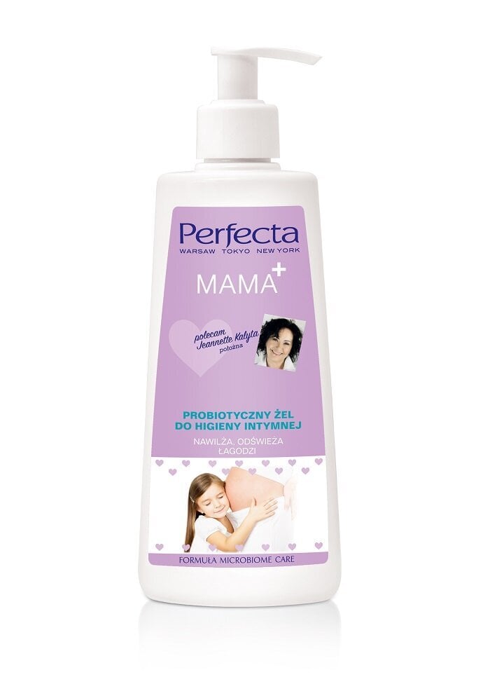 Intīmās higiēnas gels grūtniecēm Perfecta_Mama+, 250 ml cena un informācija | Intīmās higiēnas līdzekļi | 220.lv