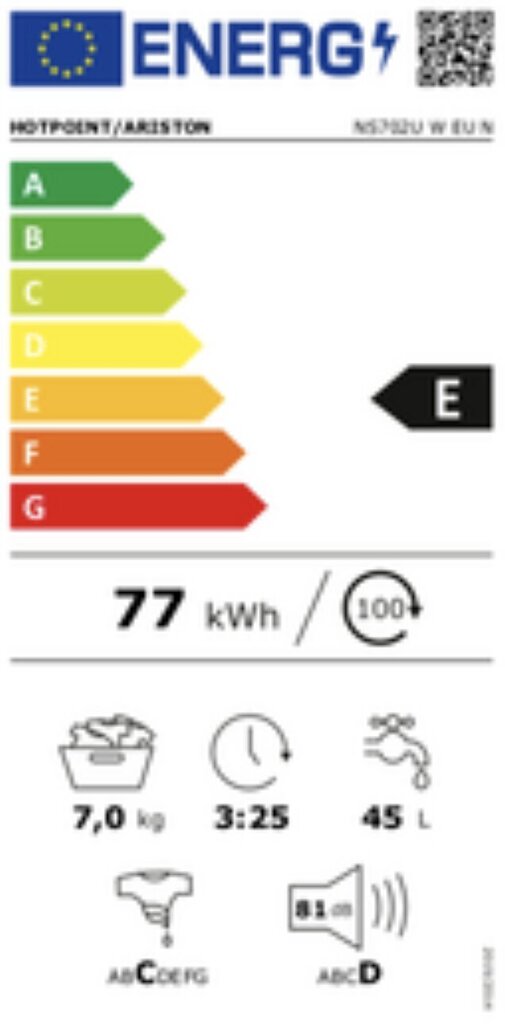 Hotpoint NS702U W EU N cena un informācija | Veļas mašīnas | 220.lv