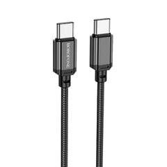 Borofono USB-C, 1 m cena un informācija | Kabeļi un vadi | 220.lv