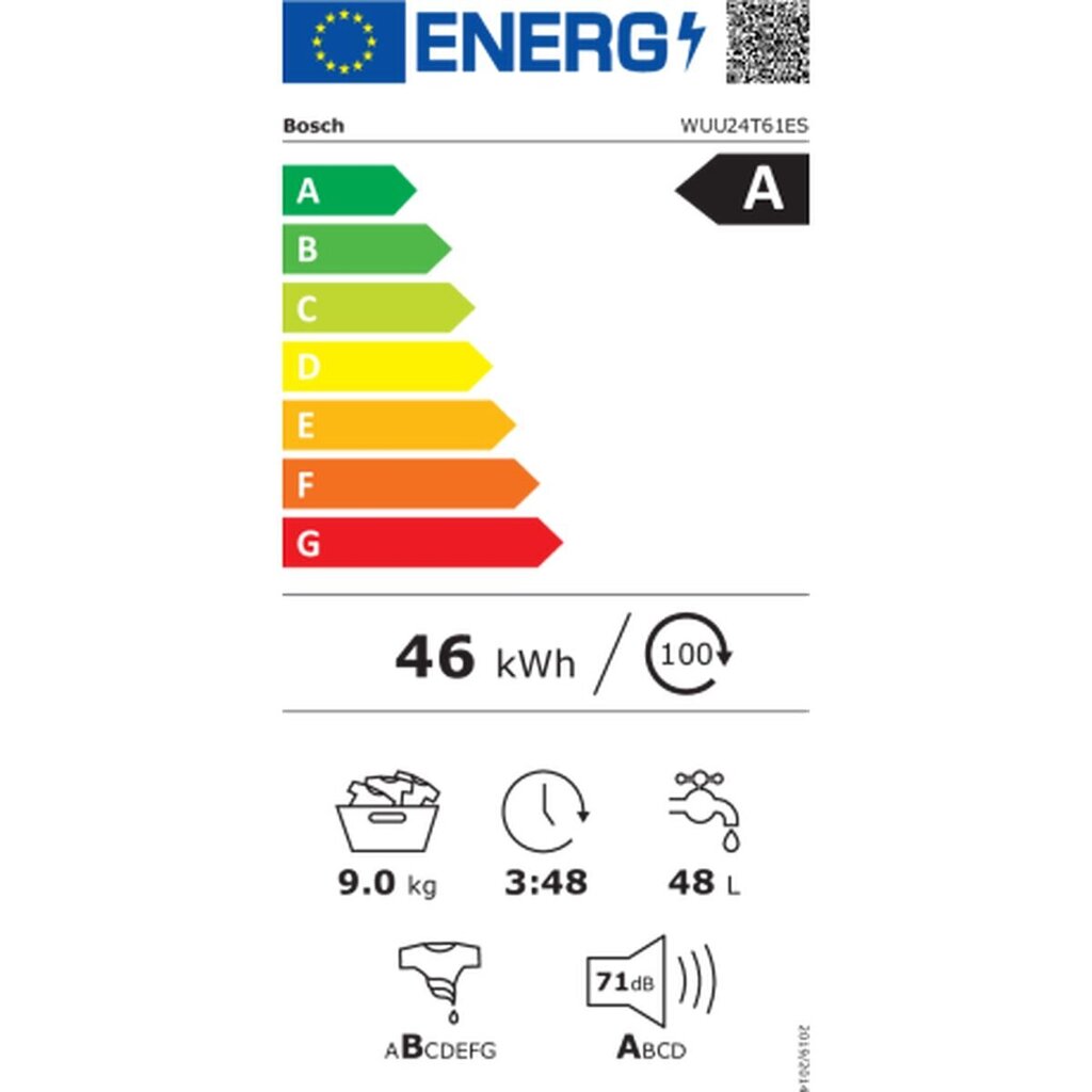 Bosch WUU24T61ES cena un informācija | Veļas mašīnas | 220.lv