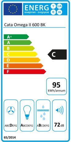 Cata OMEGA II cena un informācija | Tvaika nosūcēji | 220.lv