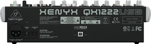 Behringer QX1222USB аудиомикшер 16 каналов цена и информация | DJ пульты | 220.lv