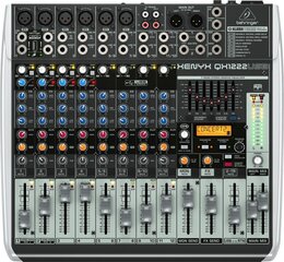 Behringer QX1222USB аудиомикшер 16 каналов цена и информация | DJ пульты | 220.lv