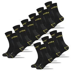 Zeķes vīriešiem Work Socks, 9 pāri cena un informācija | Vīriešu zeķes | 220.lv