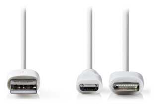 Nedis Micro USB, 1m цена и информация | Кабели и провода | 220.lv
