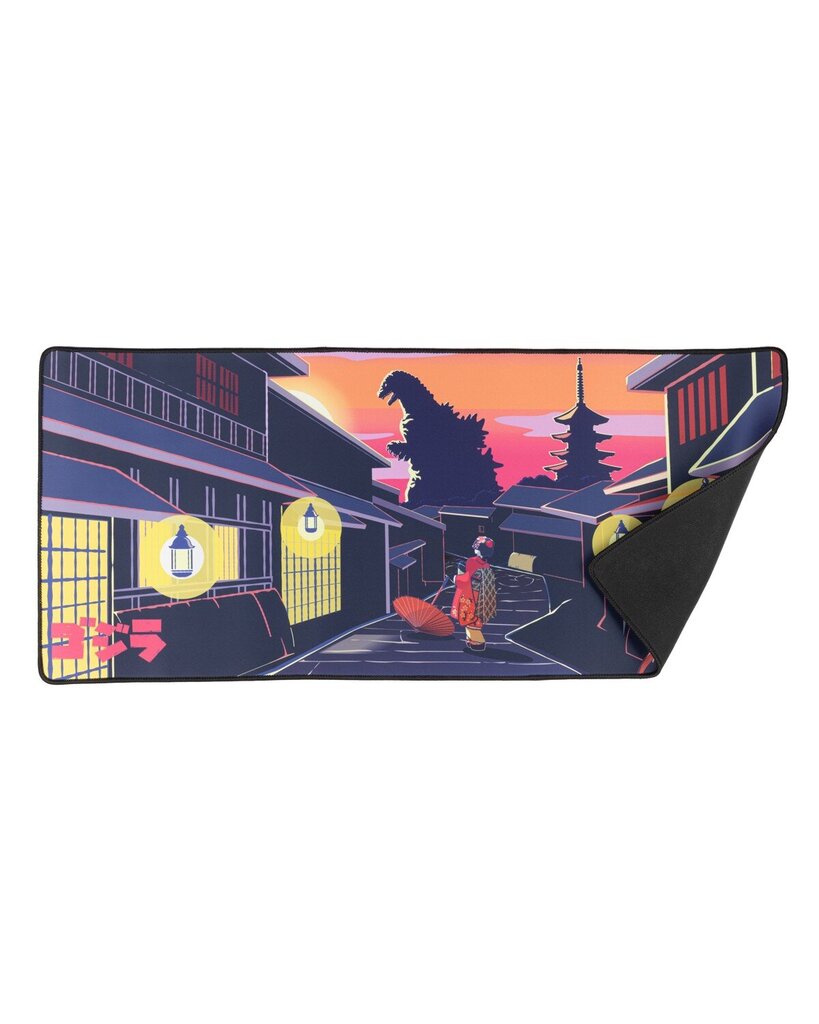 Godzilla Mousepad "Japanese Godzilla Skyline" 800 x 350mm цена и информация | Datorspēļu suvenīri | 220.lv