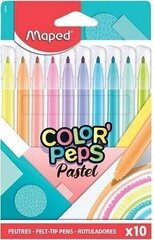 Flomāsteri Maped ColorPeps Pastel cena un informācija | Modelēšanas un zīmēšanas piederumi | 220.lv