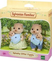 Figūras Epoch Sylvanian Families Splashy Otter Family 5359 cena un informācija | Rotaļlietas meitenēm | 220.lv
