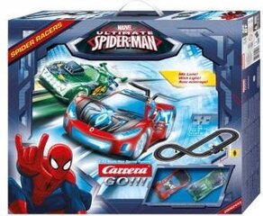 Автомобильный трек Carrera Go Spiderman Marvel Racers цена и информация | Конструктор автомобилей игрушки для мальчиков | 220.lv