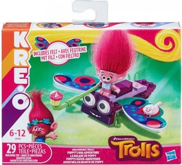 Конструкторская игрушка Hasbro Trolls Kre.O Poppy'S Bug Adventure цена и информация | Конструкторы и кубики | 220.lv