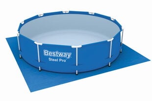 Коврик для бассейна Bestway 335x335, защитный брезент цена и информация | Аксессуары для бассейнов | 220.lv