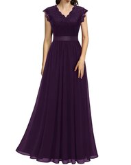 Длинное женское платье Dressystar, фиолетовое цена и информация | Платья | 220.lv