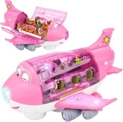 Interaktīva muzikāla lidmašīna, rozā cena un informācija | Rotaļlietas meitenēm | 220.lv