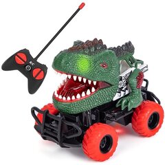 Mašīna dinozaurs ar tālvadības pulti, zaļa cena un informācija | Rotaļlietas zēniem | 220.lv