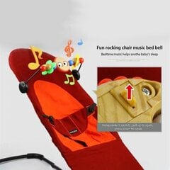 Bērnu rotaļlieta šūpuļkrēslam un gultiņai cena un informācija | Rotaļlietas zīdaiņiem | 220.lv