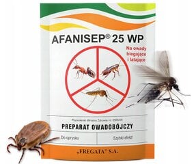 Порошок против насекомых Фрегата Афанисеп 25 г цена и информация | Средства от комаров и клещей | 220.lv