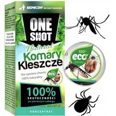 One Shot šķidrums pret ērcēm un odiem 0,3 kg, 250 ml cena un informācija | Līdzekļi pret odiem un ērcēm | 220.lv