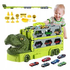 Автовоз с машинками Dinosaur Car цена и информация | Игрушки для мальчиков | 220.lv