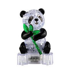 3D пазл Панда Crystal Blocks, 58 деталей цена и информация | Развивающие игрушки | 220.lv