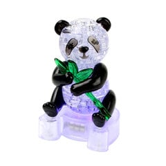 3D puzle Panda Crystal Blocks, 58 d. cena un informācija | Attīstošās rotaļlietas | 220.lv