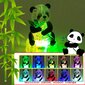 3D puzle Panda Crystal Blocks, 58 d. cena un informācija | Attīstošās rotaļlietas | 220.lv